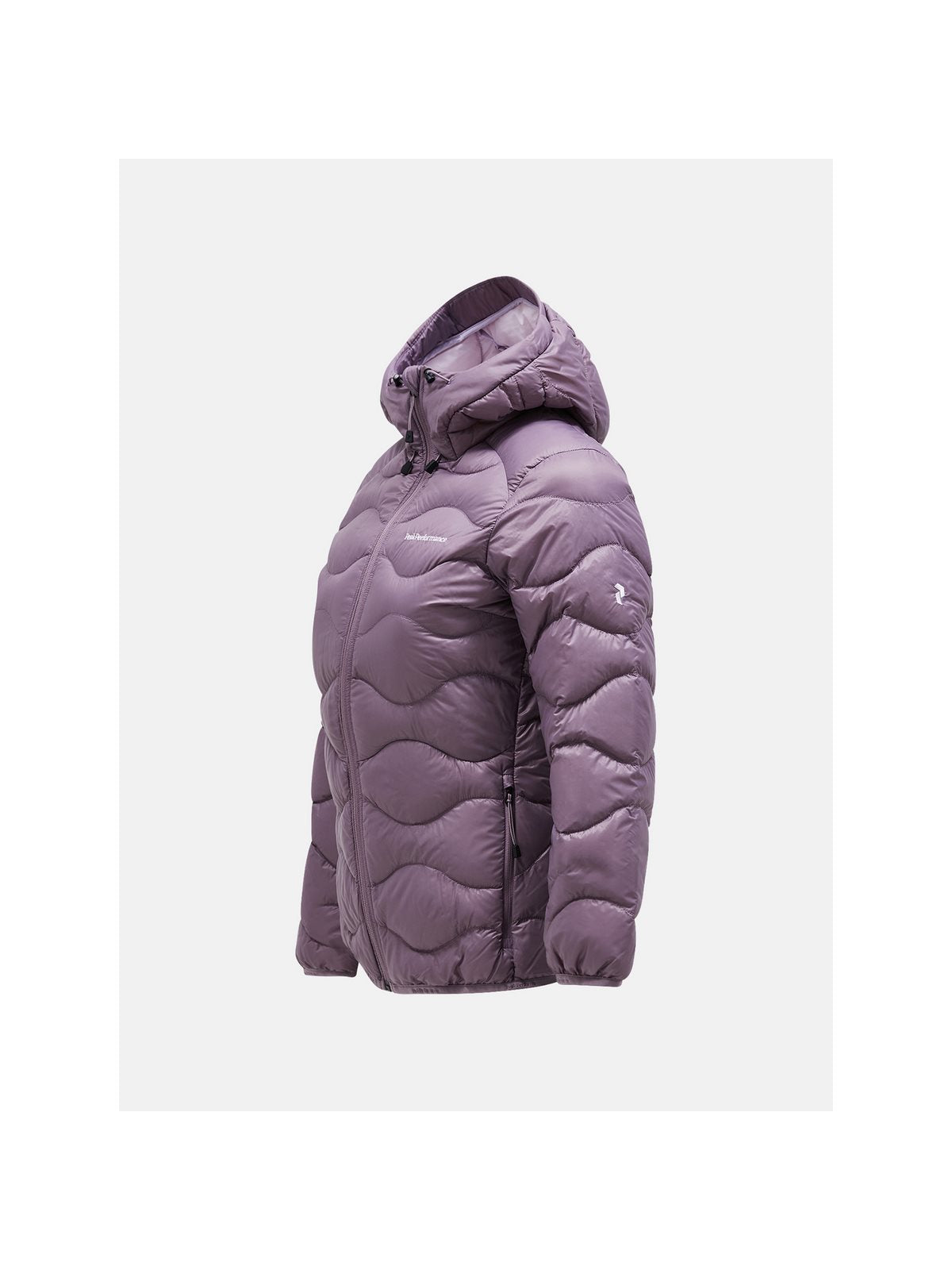 Kurtka puchowa Peak Performance W Helium Down Hood Jacket brudny róż