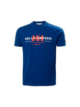 T-Shirt Helly Hansen Rwb Graphic T-Shirt niebieski
