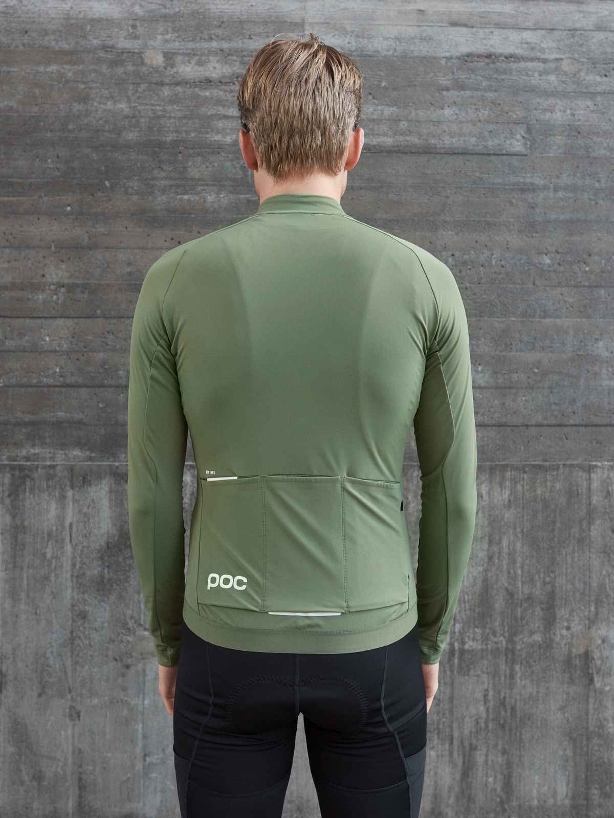 Koszulka rowerowa POC M'S Ambient Thermal Jersey zielony