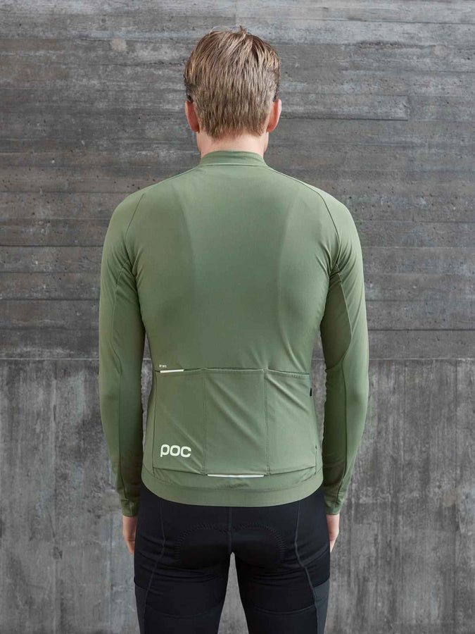 Koszulka rowerowa POC M'S Ambient Thermal Jersey zielony