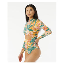 Kostium jednoczęściowy RIP CURL Brazilian Soul Surf Suit zielono żółty - kostium - Adventure Sports
