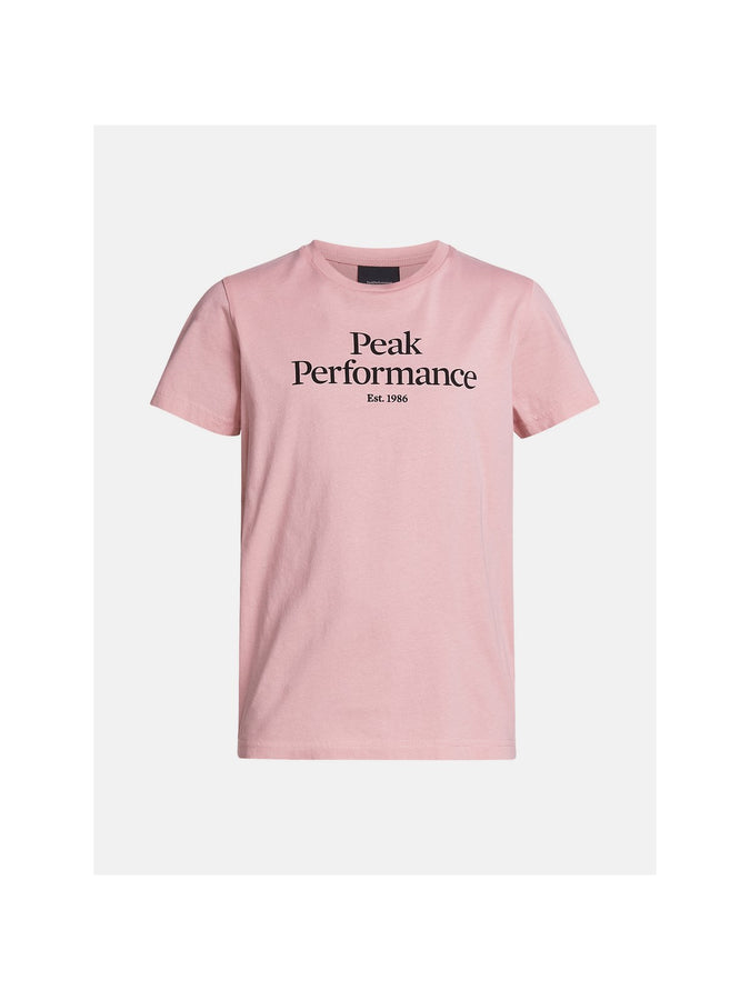 T Shirt Peak Performance Jr Original Tee - różowy