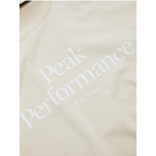 T-Shirt Peak Performance M Original Tee beżowy - Koszulka - Adventure Sports
