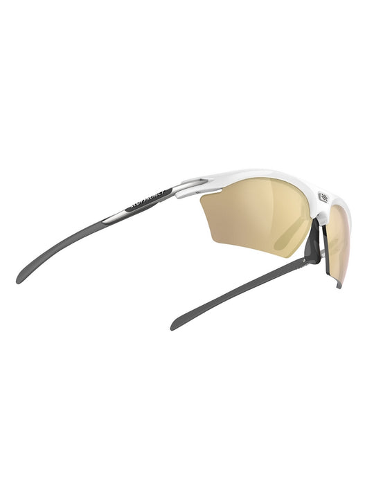 Okulary rowerowe RUDY PROJECT RYDON Slim - biały | Multilaser Gold Cat 3