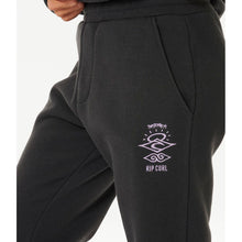 Spodnie dresowe RIP CURL Icons Trackpant czarny - Adventure Sports
