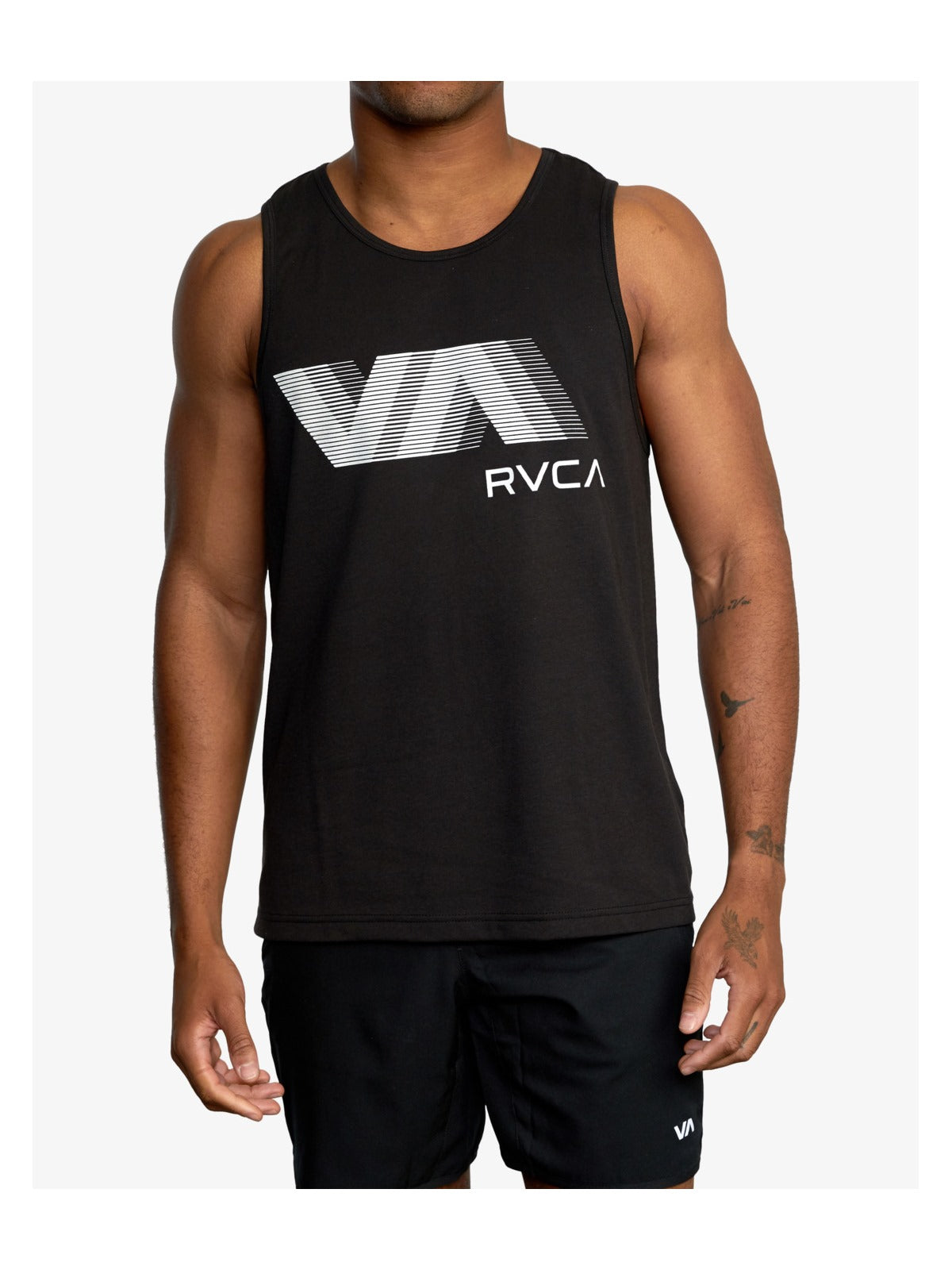 Top RVCA Va Rvca Blur Tank czarny - Adventure Sports