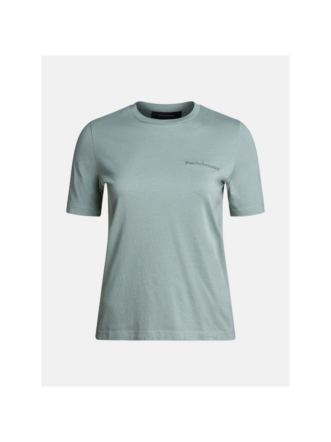 T-Shirt Peak Performance W Original Small Logo Tee - zielony