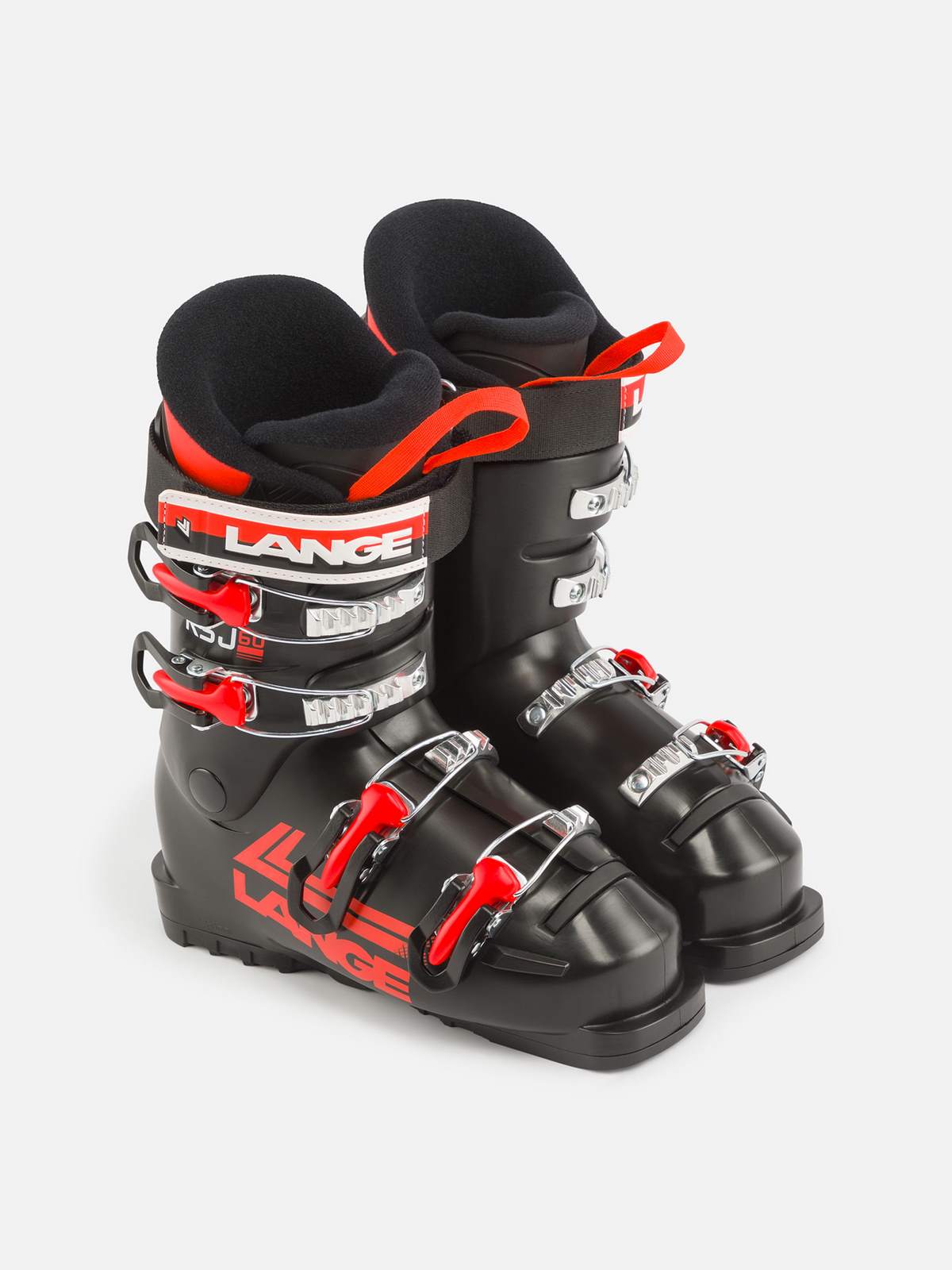 Buty narciarskie LANGE RSj 60 - Black/Electric Red