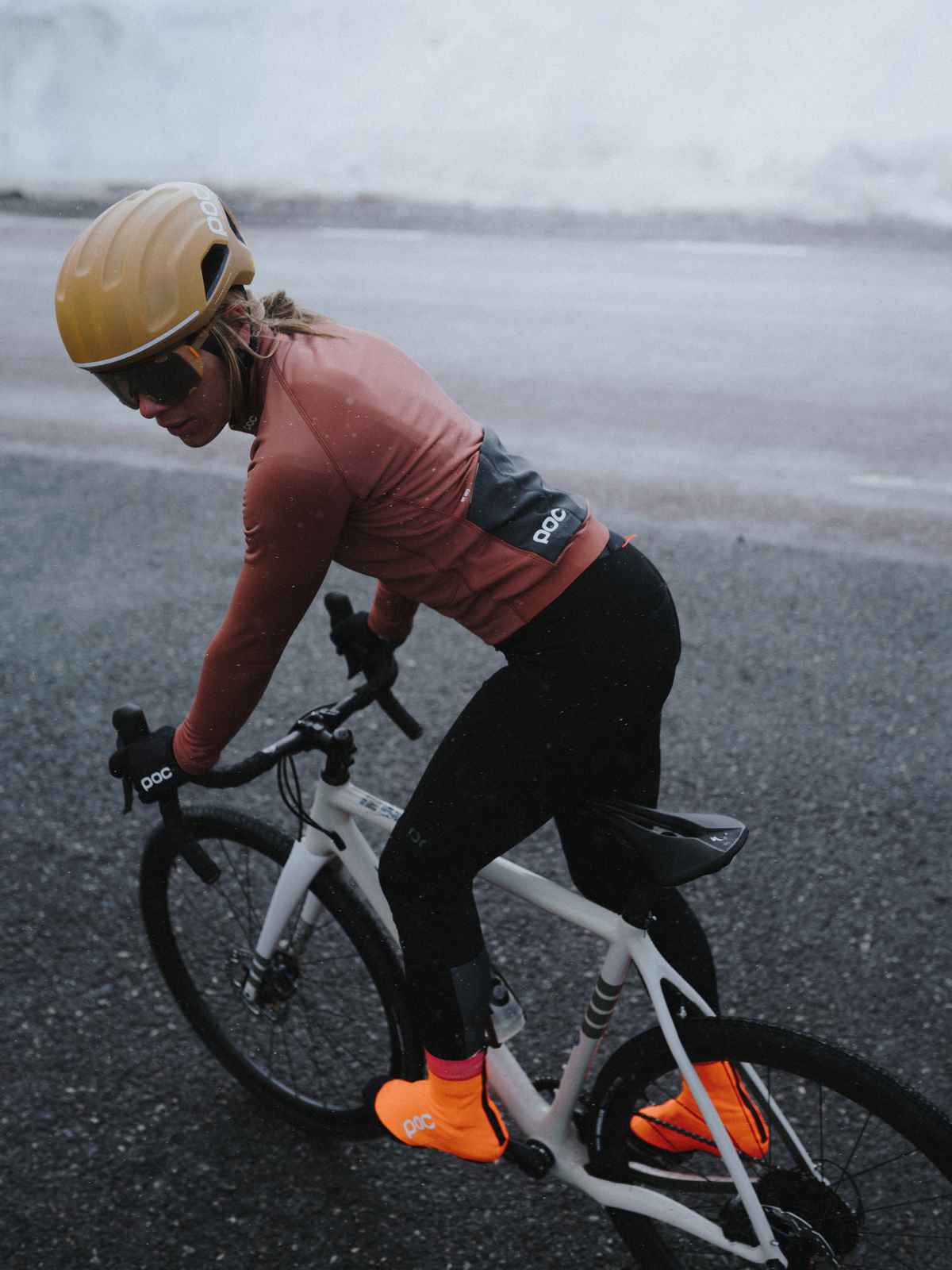 Kurtka rowerowa damska POC W's Thermal Jacket różowy