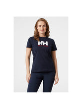 T-Shirt Helly Hansen W HH Logo T-Shirt granatowa
