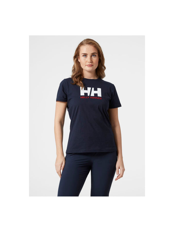 T-Shirt Helly Hansen W HH Logo T-Shirt granatowa