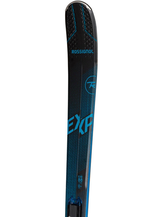 Narty ROSSIGNOL EXPERIENCE 88TI BS K + wiązania LOOK SPX 12 GW 90 BLACK BLUE - Adventure Sports
