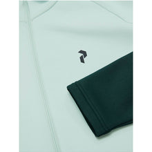 Bluza damska mid layer Peak Performance M Rider Zip Hood zielony - Adventure Sports
