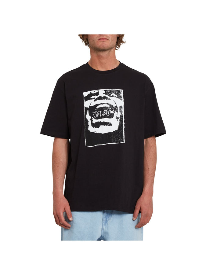 T-Shirt Volcom Yeller Lse Ss - czarny