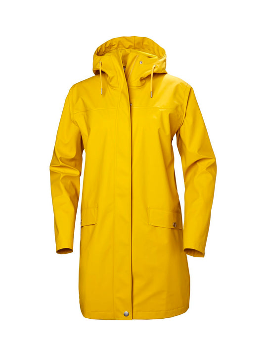 Płaszcz Helly Hansen W Moss Rain Coat żółty
