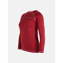 Koszulka termiczna Peak Performance W Spirit Crew czerwony - Adventure Sports
