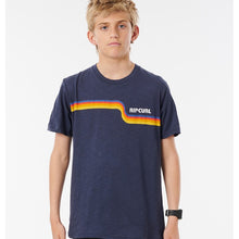 T-Shirt RIP CURL SURF REVIVAL TEE-BOYS granatowa - Koszulka - Adventure Sports
