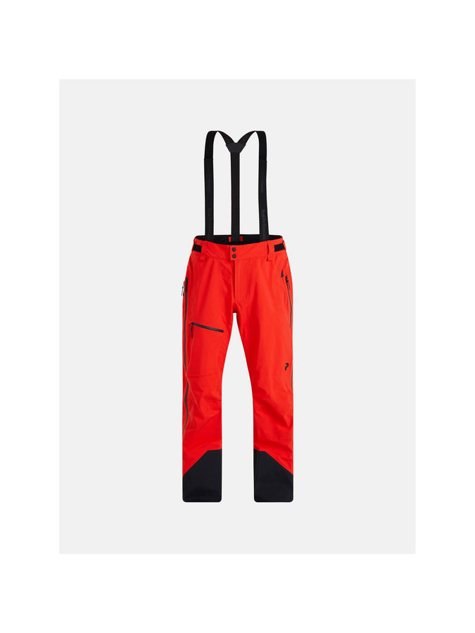 Spodnie narciarskie Peak Performance M Alpine GoreTex Pants czerwony