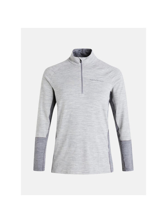 Koszulka termiczna Peak Performance M Magic Half Zip szary
