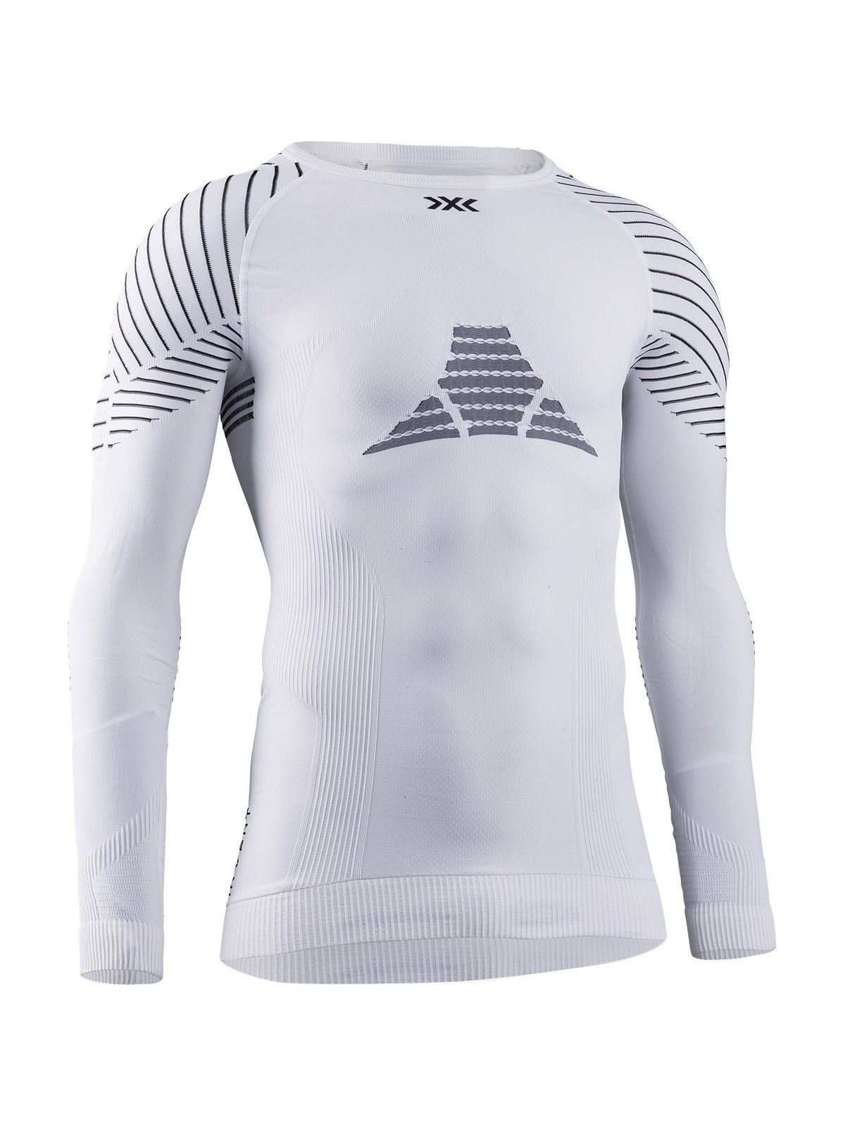 Koszulka męska X-BIONIC Invent 4.0 biały / czarny