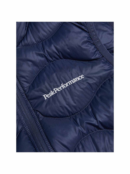 Kamizelka puchowa Peak Performance Jr Helium Down Vest granatowy
