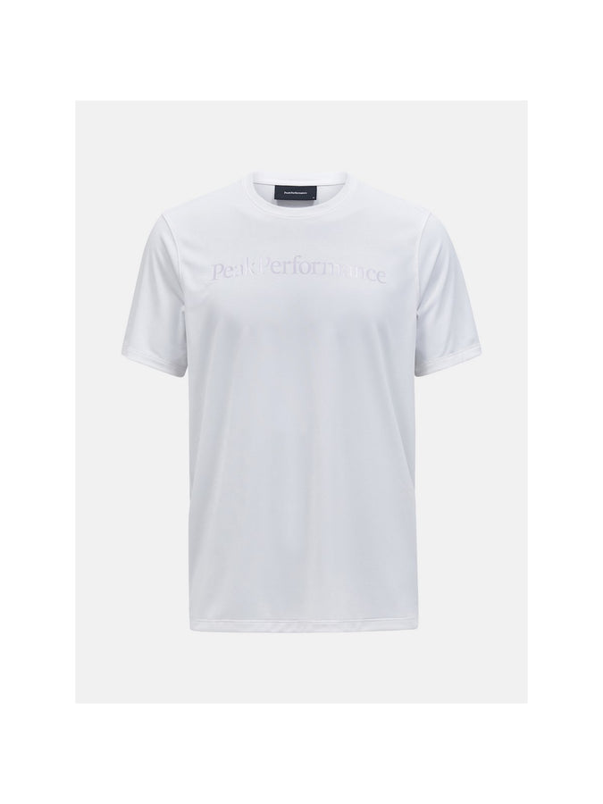 T-Shirt Peak Performance M Alum Light Short Sleeve biały