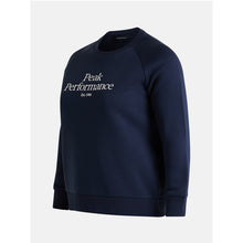 Bluza dresowa damska Peak Performance W Original Crew granatowy - Adventure Sports
