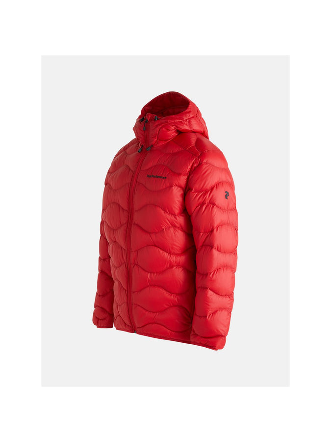 Kurtka puchowa Peak Performance M Helium Down Hood Jacket czerwony