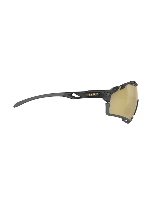 Okulary rowerowe RUDY PROJECT CUTLINE - czarny | Multilaser Gold Cat 3
