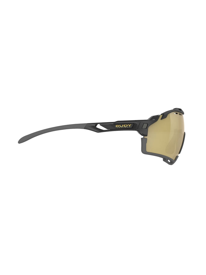 Okulary rowerowe RUDY PROJECT CUTLINE - czarny | Multilaser Gold Cat 3