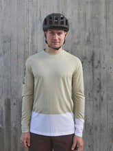 Koszulka rowerowa POC MTB PURE LS - zielony | biały
