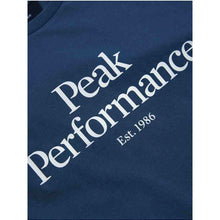 T-Shirt Peak Performance M Original Tee niebieski - Koszulka - Adventure Sports
