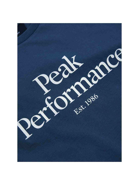T-Shirt Peak Performance M Original Tee niebieski